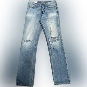 Hollister Classic Straight Blue Jeans Size W30 X L36